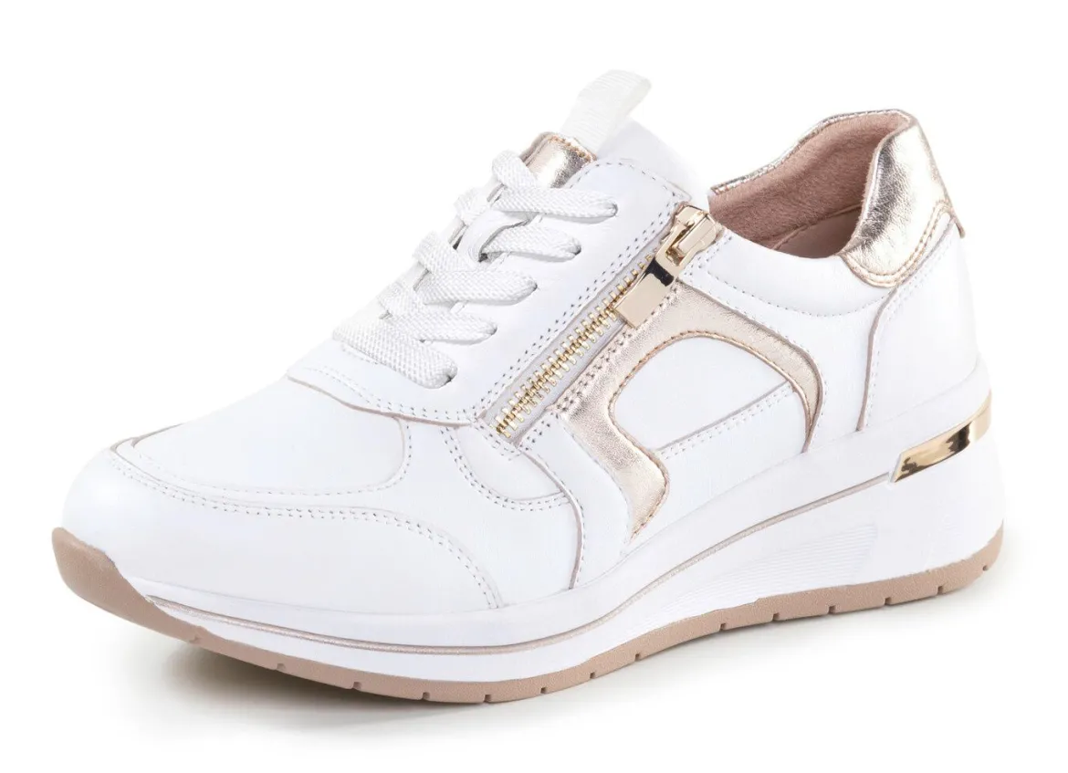 ELENA EDEN, sytlische Damen-Sneaker, Weite H, mit herausnehmbarem Fußbett