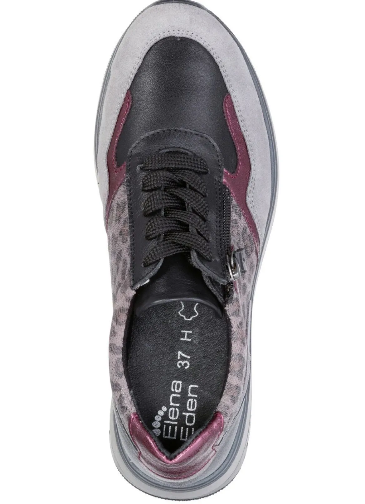 ELENA EDEN, trendige Damen-Sneaker, Weite H, mit herausnehmbarem Fußbett