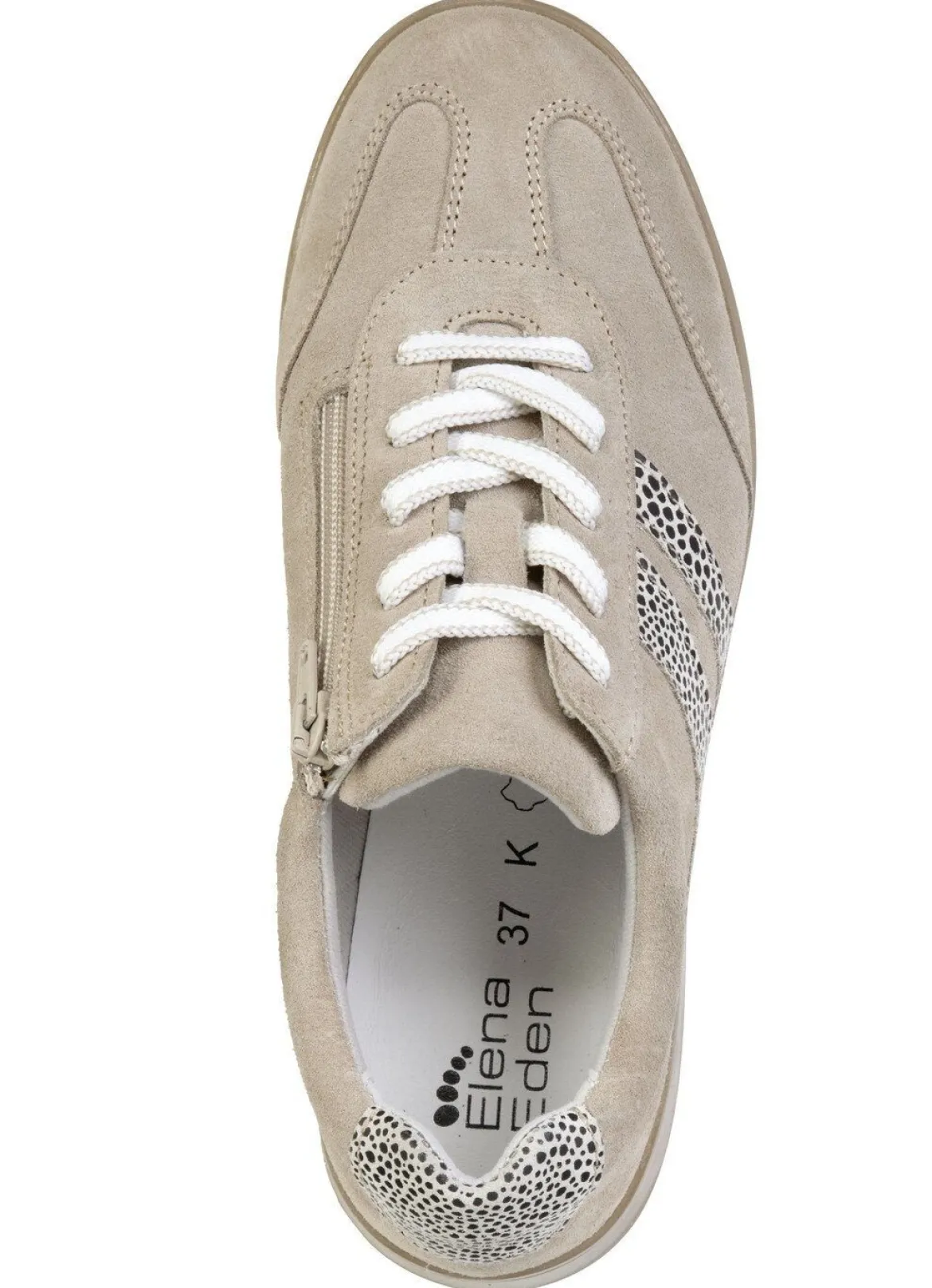 ELENA EDEN, trendige Damen-Sneaker, Weite K, mit herausnehmbarem Fußbett