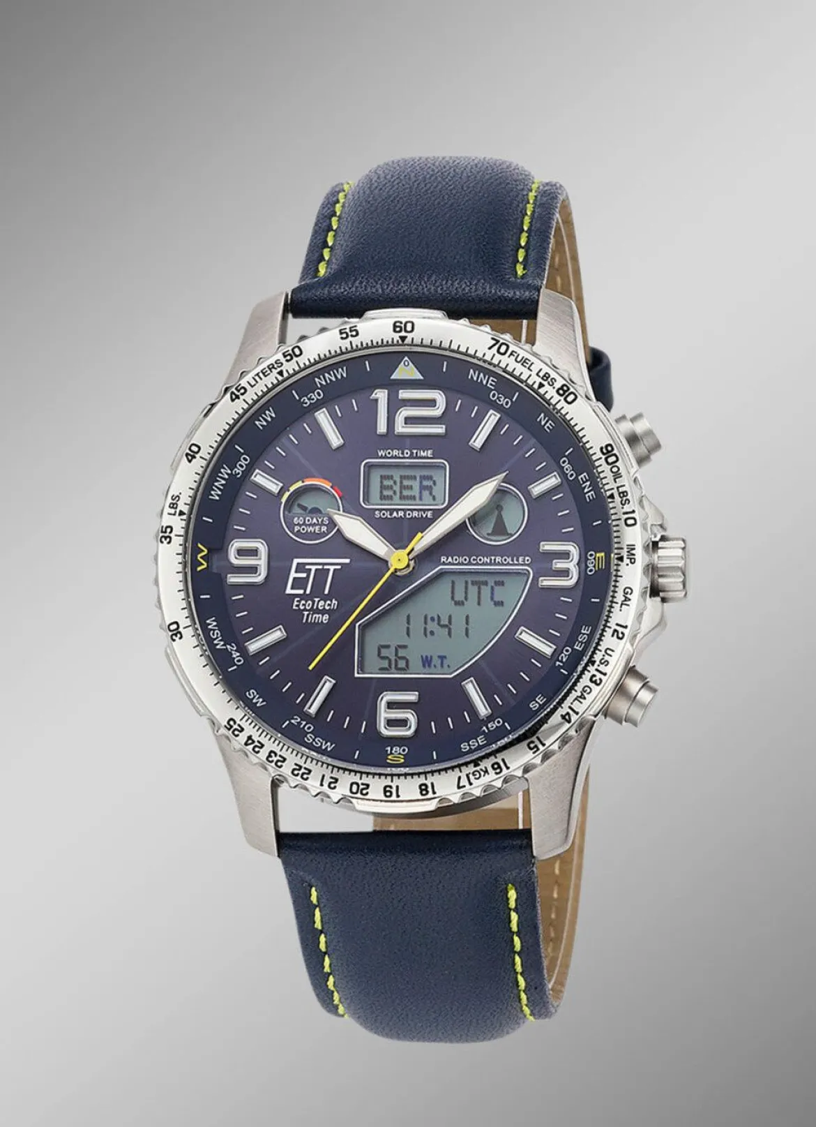 ETT EGS-11574-31L Funk-Solar-Herrenuhr