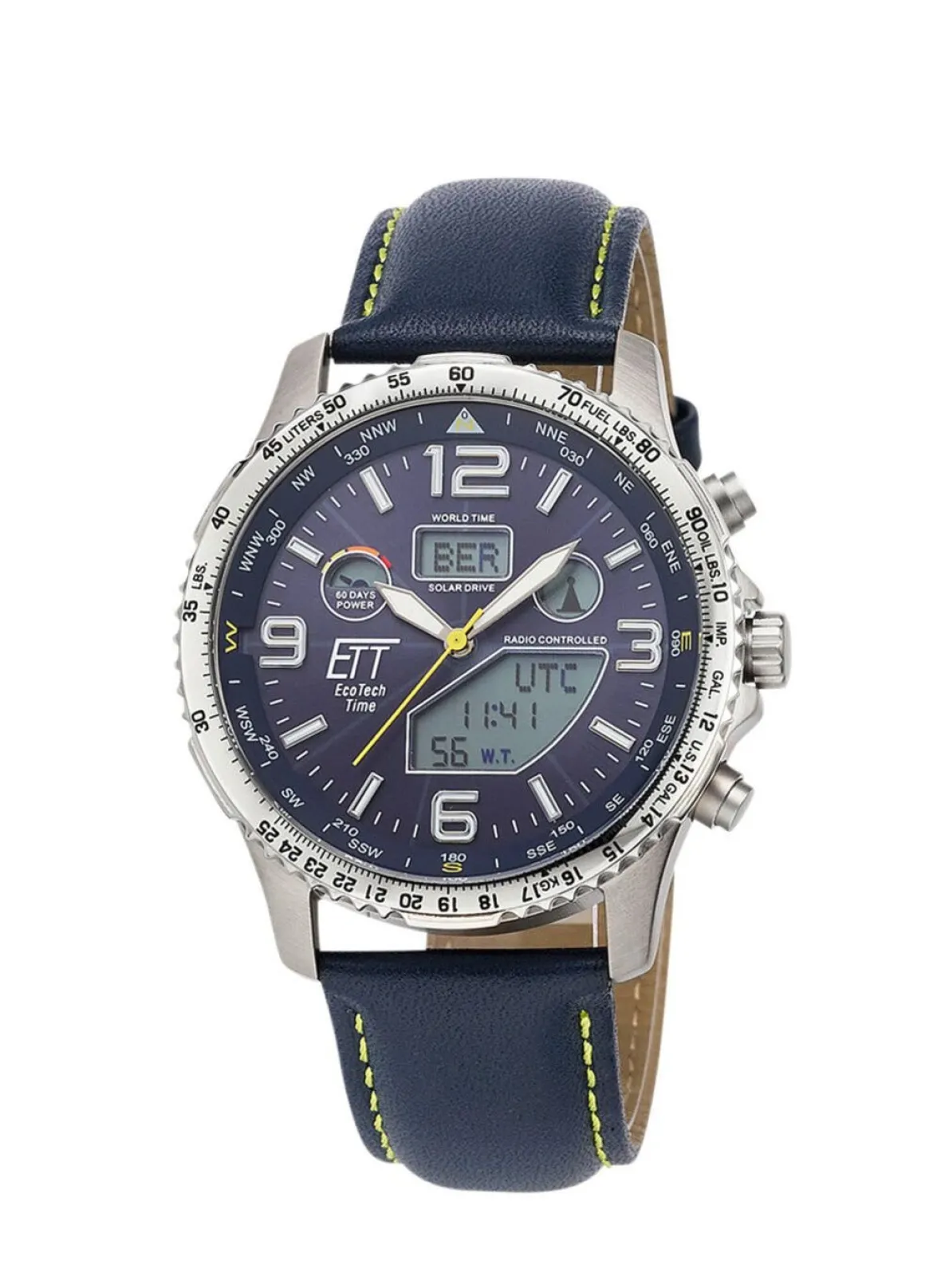 ETT EGS-11574-31L Funk-Solar-Herrenuhr