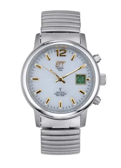 ETT-Funk-Solar-Herrenuhr im Titanlook