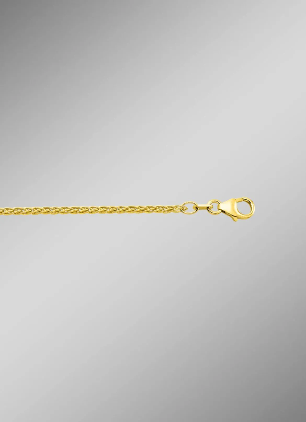 3-fach Zopfkette aus Gold