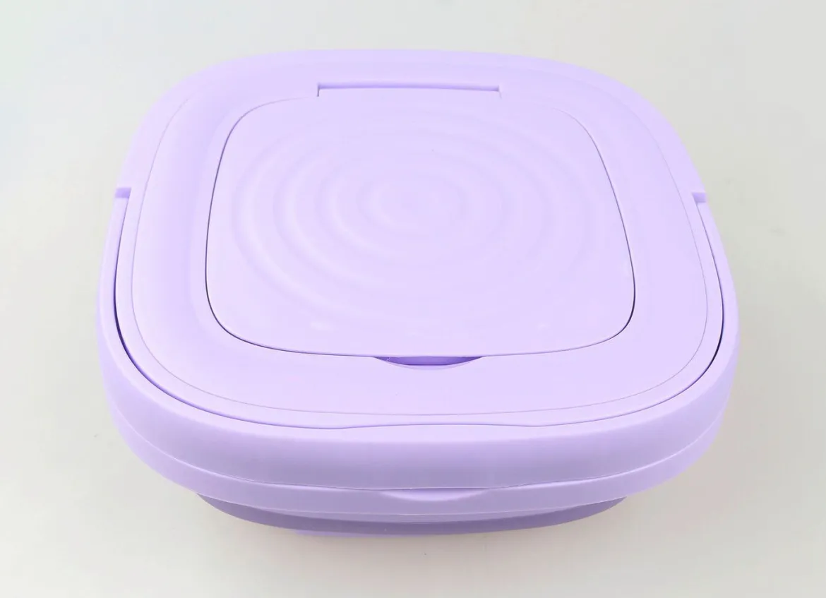 Faltbare Mini-Waschmaschine