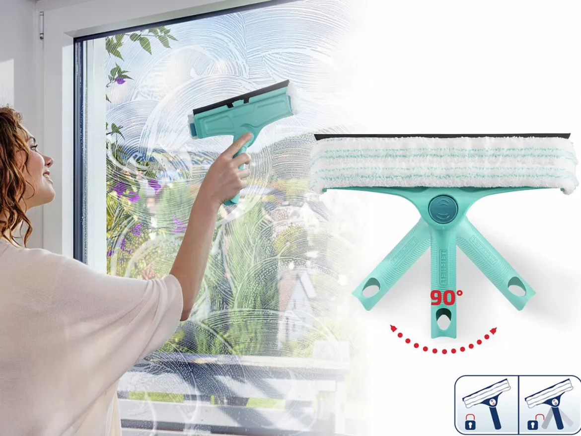 Fenster-& Rahmenwischer 4in1