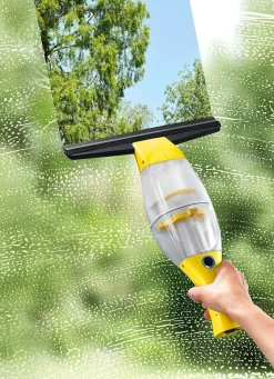 Fensterreiniger-Set mit automatischer Saugfunktion