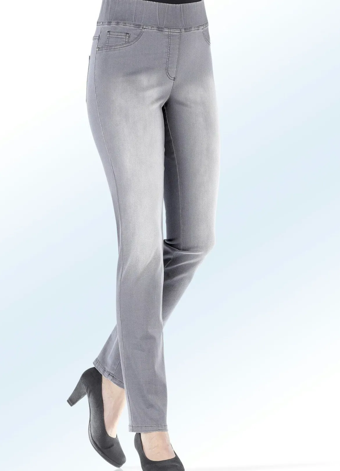 Figurformende Jeans