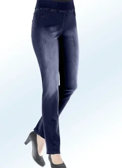 Figurformende Jeans