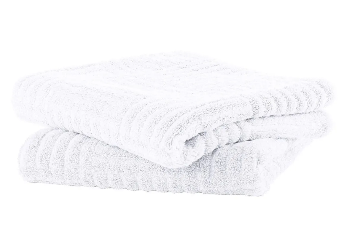 Flauschig weiche Frottier-Serie mit Hoch-Tief-Struktur