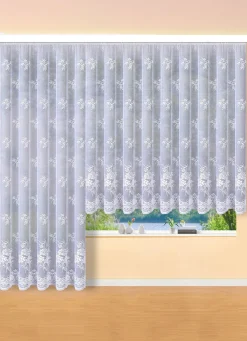 Floral dessinierter Store mit Universalschienenband