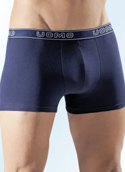 Fünferpack Pants, uni mit Elastikbund