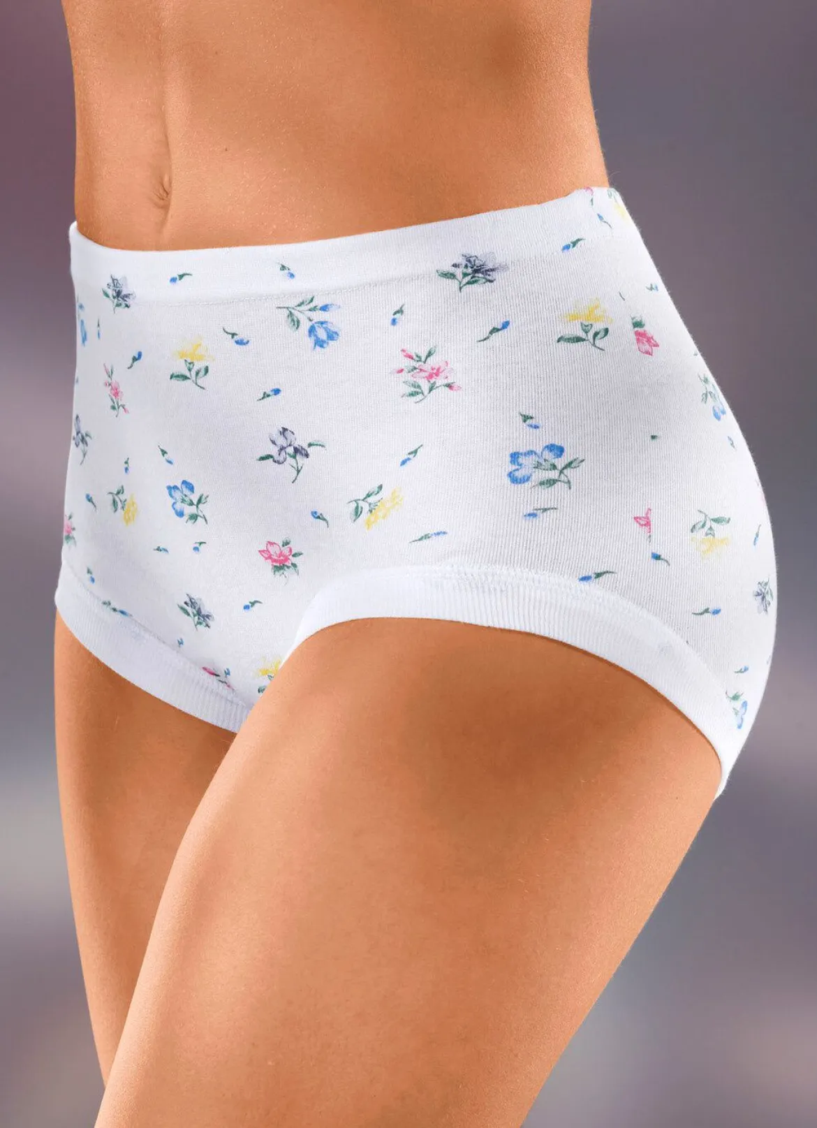 Fünferpack Slips mit auswechselbarem Gummizug