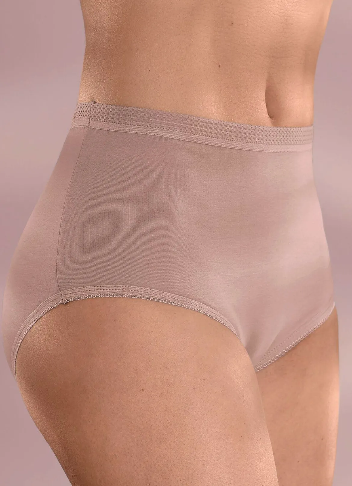 Fünferpack Slips mit elastischen Abschlüssen