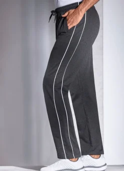 Freizeithose mit seitlichen Paspeln