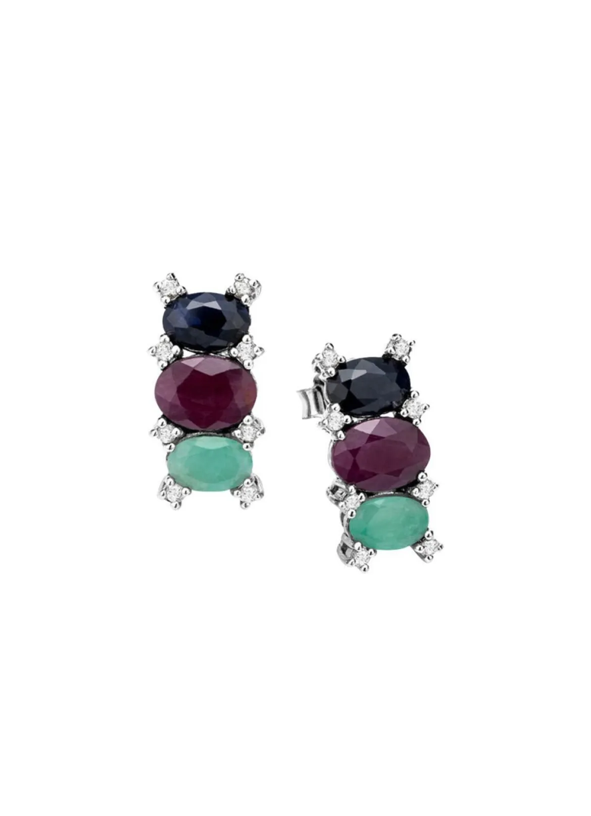 Funkelnde Eleganz: Ohrstecker mit echten Edelsteinen