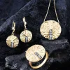 Funkelnde Raffinesse: Ohrringe mit 6 Roh-Diamanten