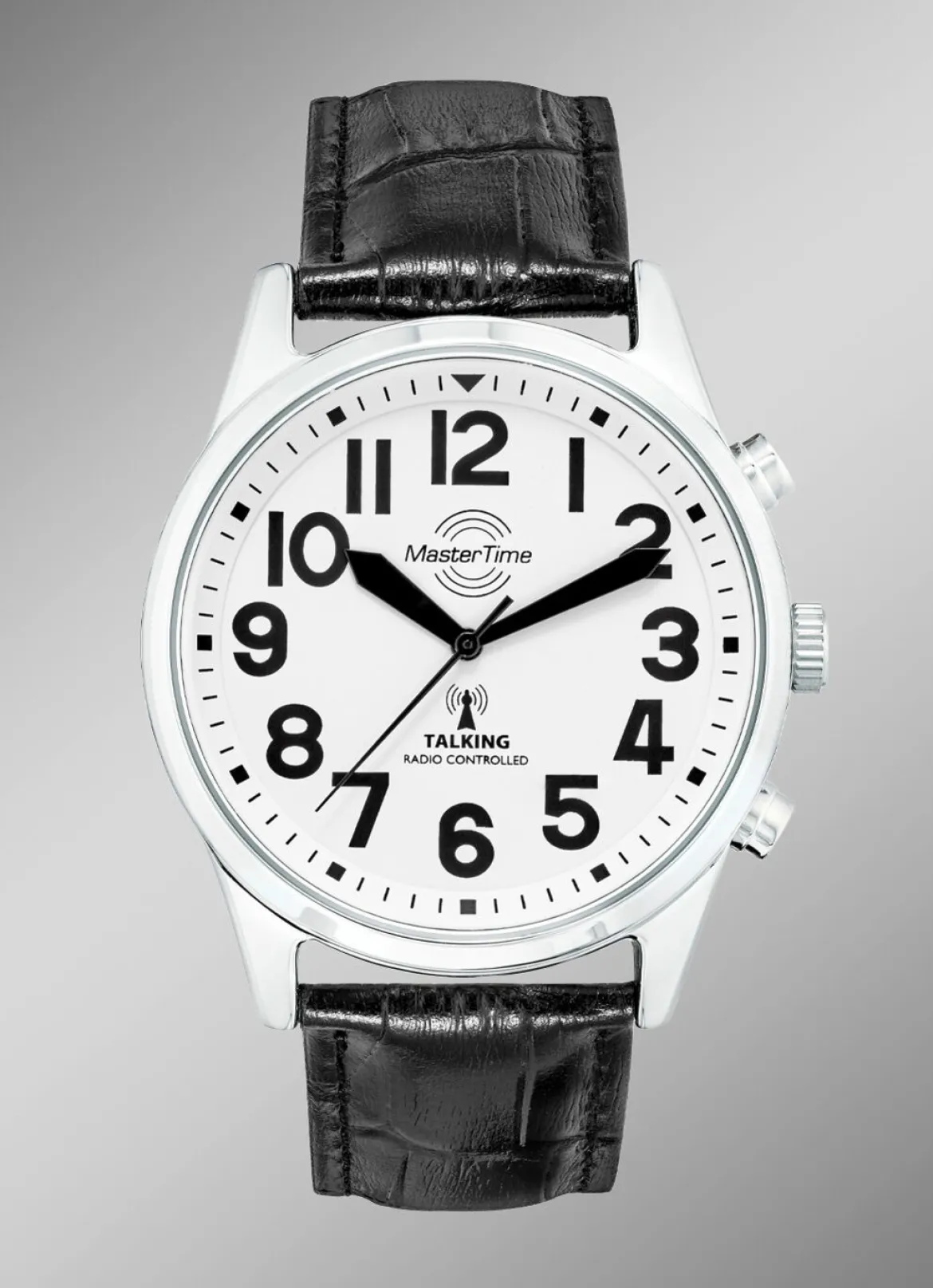 Funk-Herrenuhr mit sprechender Zeitansage