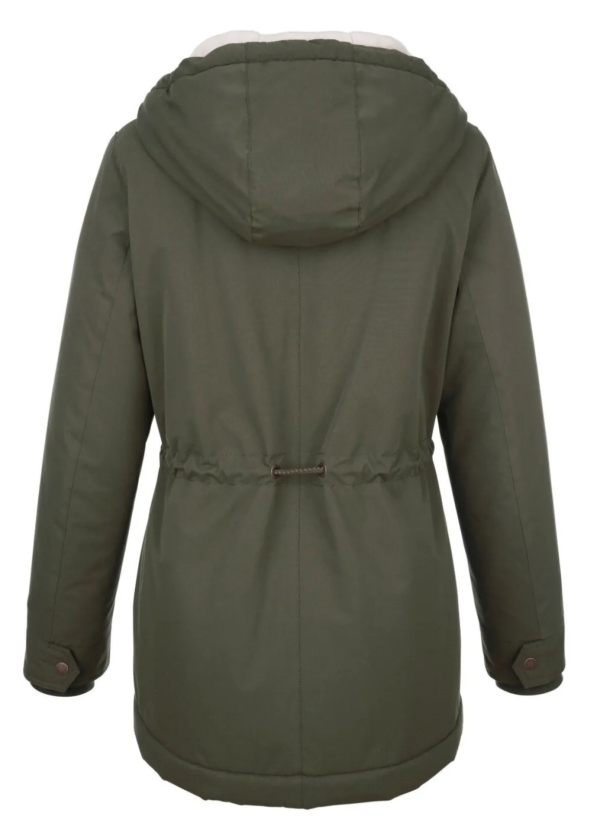 Funktionsjacke mit fester Kapuze