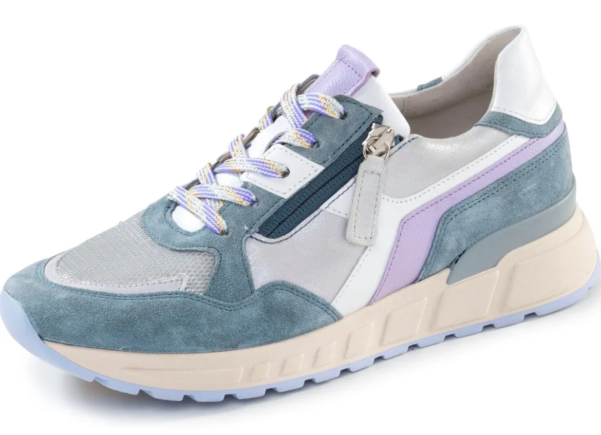 Gabor, trendige Damen-Sneaker, Weite H, mit herausnehmbarem Fußbett