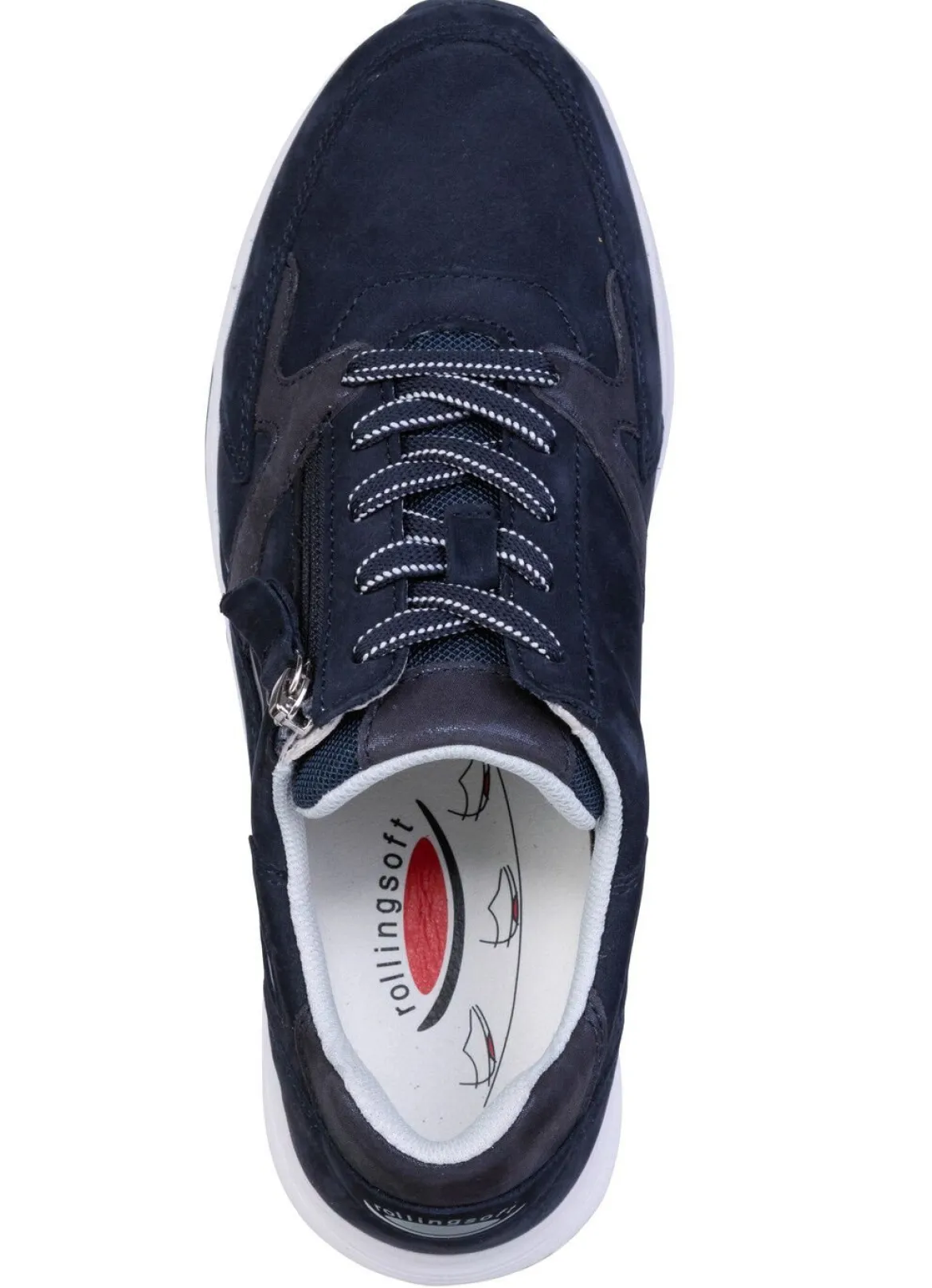 Gabor, trendige Damen-Sneaker, mit herausnehmbarem Fußbett
