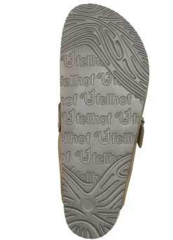 Gefütterte Herren-Clogs, mit Lammfell