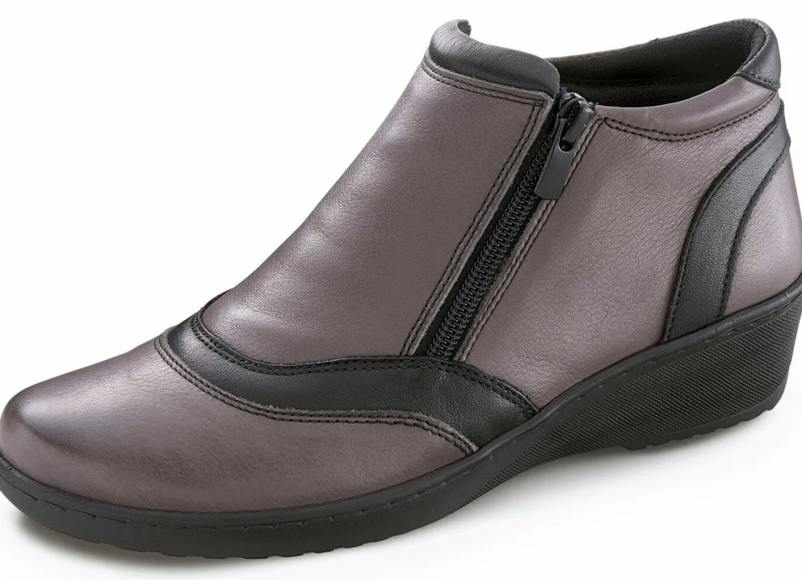 Gemini, bequeme Damen-Boots, Weite H, mit herausnehmbarem Fußbett
