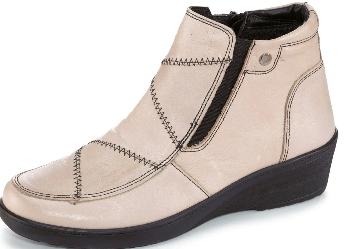 Gemini, bequeme Damen-Boots, Weite H, mit herausnehmbarem Fußbett
