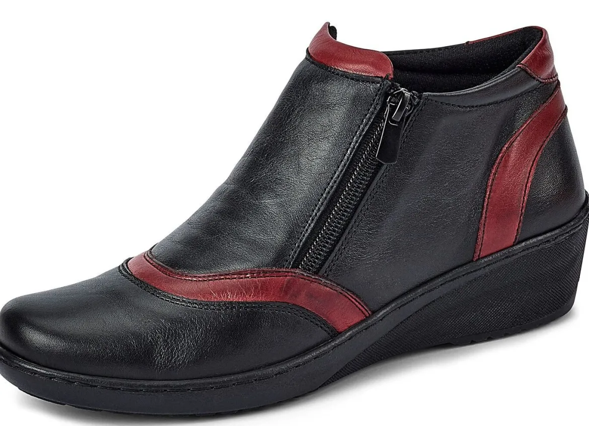Gemini, bequeme Damen-Boots, Weite H, mit herausnehmbarem Fußbett