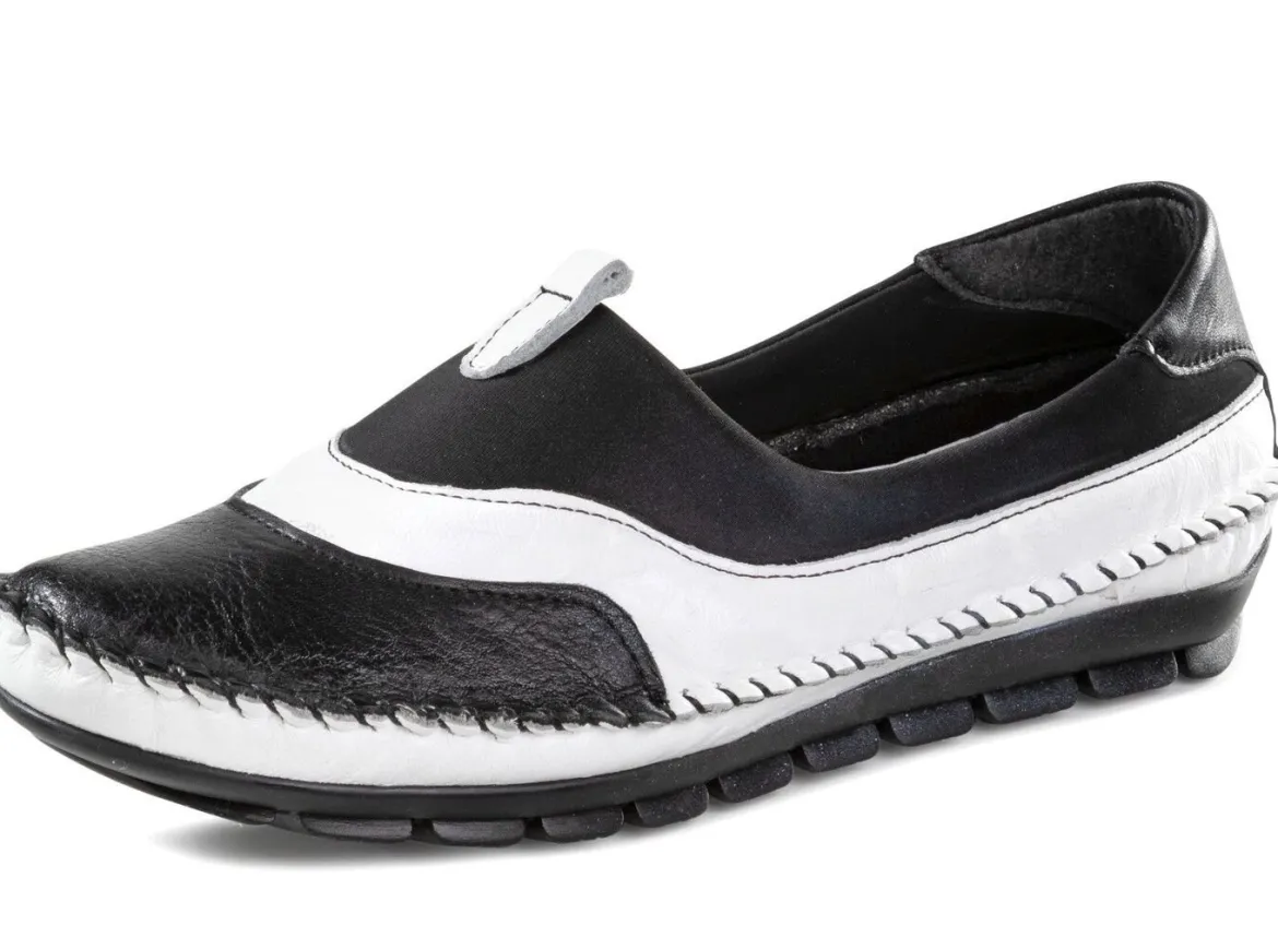 Gemini, bequeme Damen-Slipper, Weite G, mit herausnehmbarem Fußbett