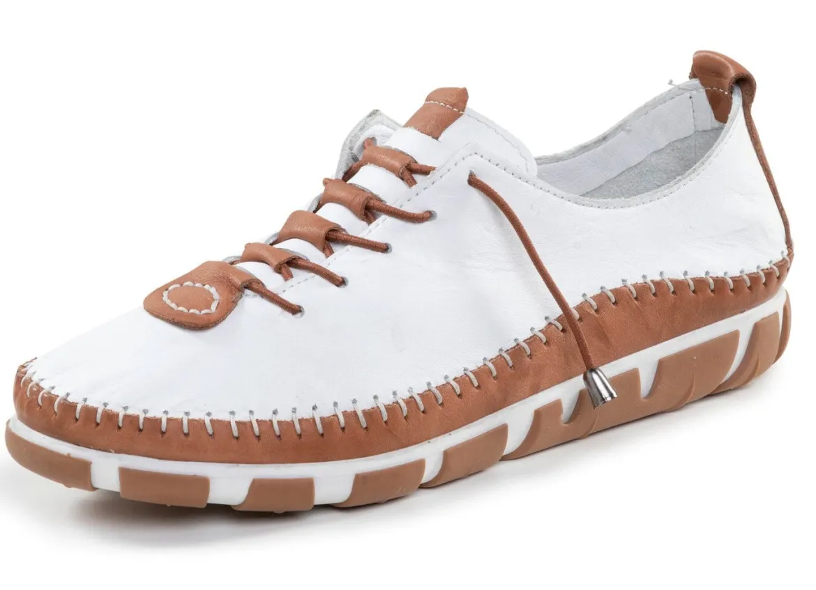 Gemini, leichte Damen-Schnürschuhe, Weite G, mit herausnehmbarem Fußbett