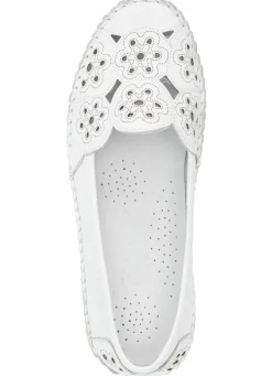 Gemini, leichte Damen-Slipper, Weite G, mit herausnehmbarem Fußbett