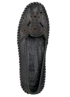 Gemini, leichte Damen-Slipper, Weite G, mit herausnehmbarem Fußbett