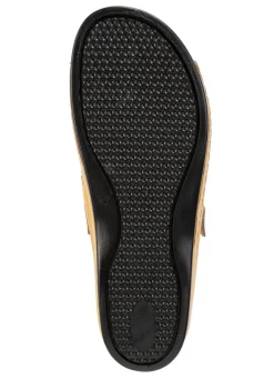 Gemini Pantolette aus teilweise schattiertem Rind-Nappaleder