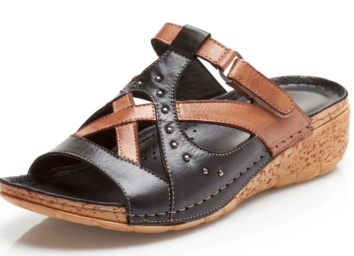 Gemini Pantolette mit Nietenzier