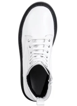 Gemini Schnür-Stiefelette aus weichem Rind-Nappaleder