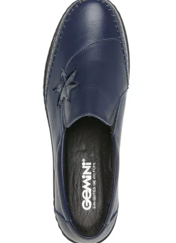 Gemini Slipper mit Leder-Applikation