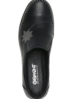 Gemini Slipper mit Leder-Applikation