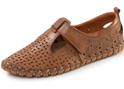 Gemini, sommerliche Damen-Slipper, Weite G, mit herausnehmbarem Fußbett