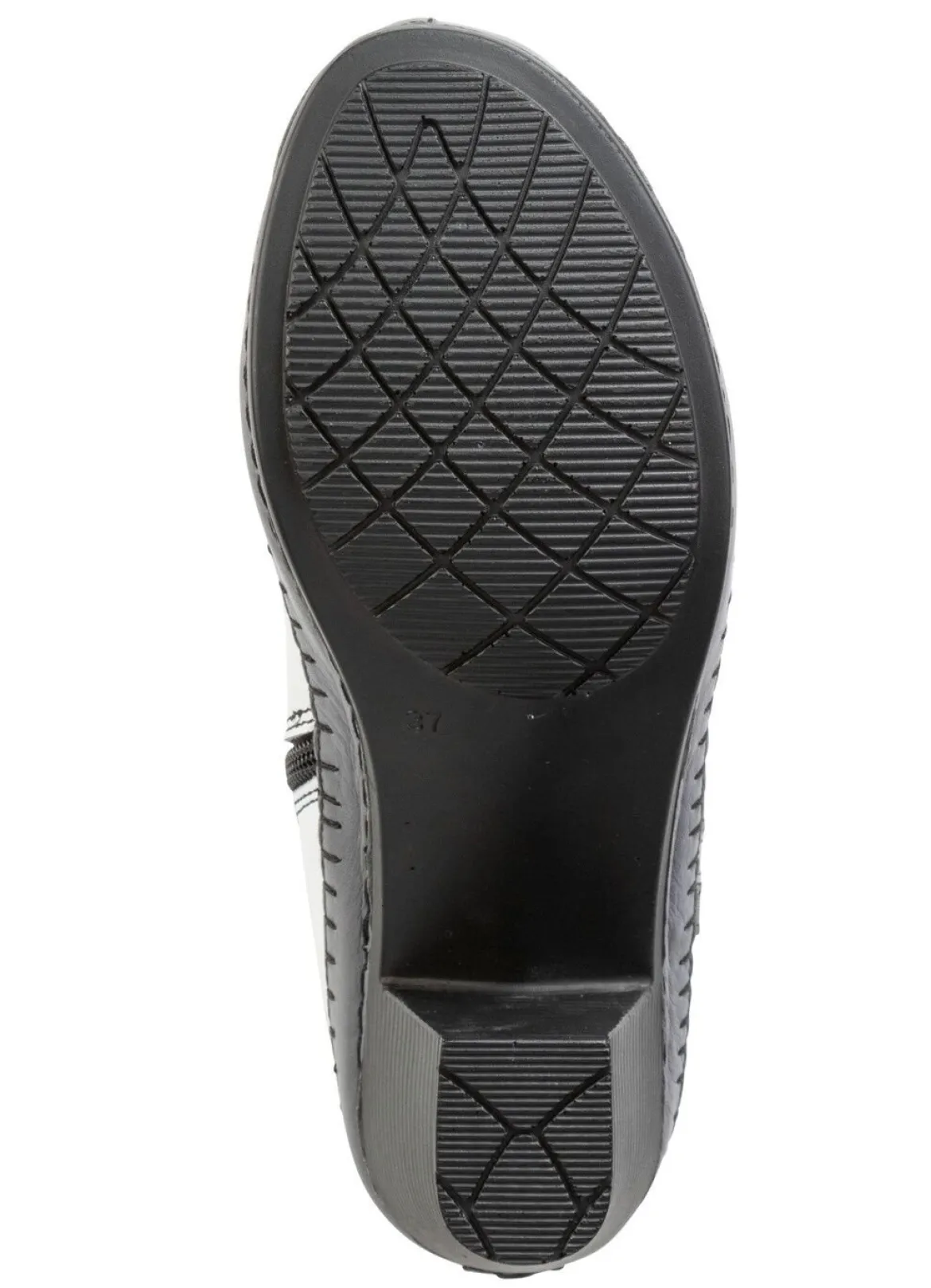 Gemini Stiefelette aus Rind-Nappaleder mit Kontraststreifen