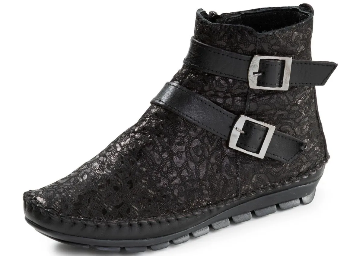 Gemini, trendige Damen-Boots, Weite G, mit herausnehmbarem Fußbett