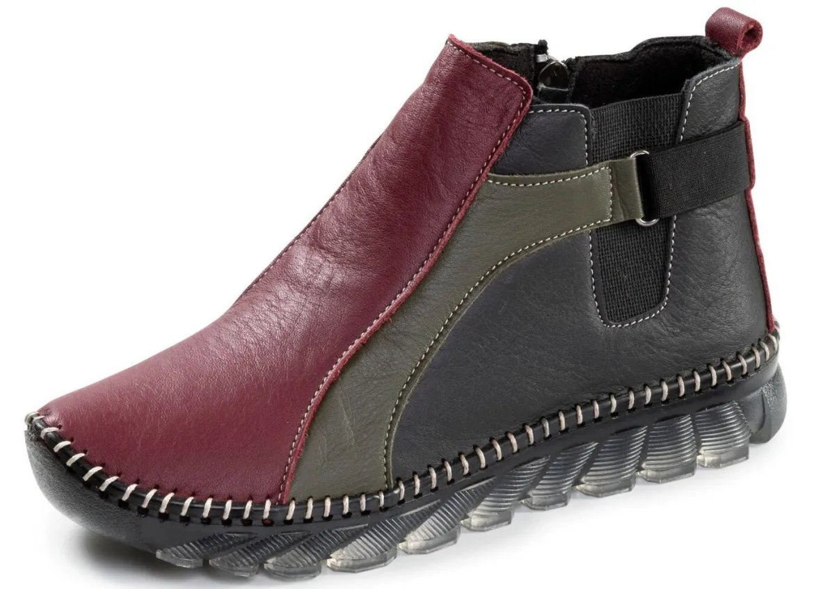 Gemini, trendige Damen-Boots, Weite G, mit herausnehmbarem Fußbett