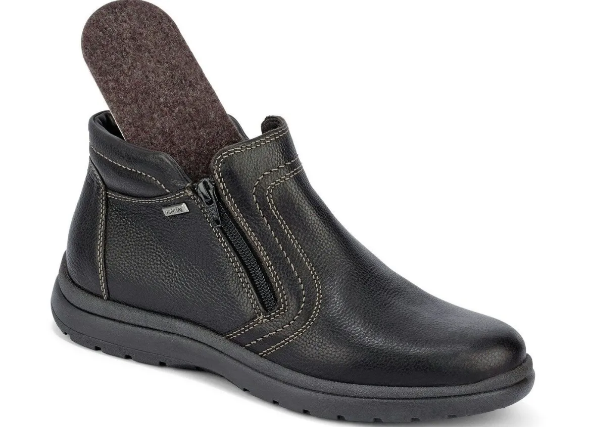 GINO GALANTE, atmungsaktive Herren-Boots, Winterschuhe, mit Reißverschluss