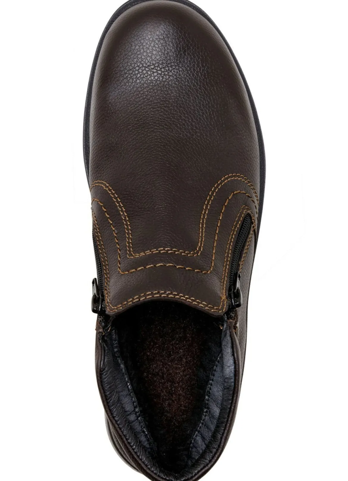 GINO GALANTE, atmungsaktive Herren-Boots, Winterschuhe, mit Reißverschluss