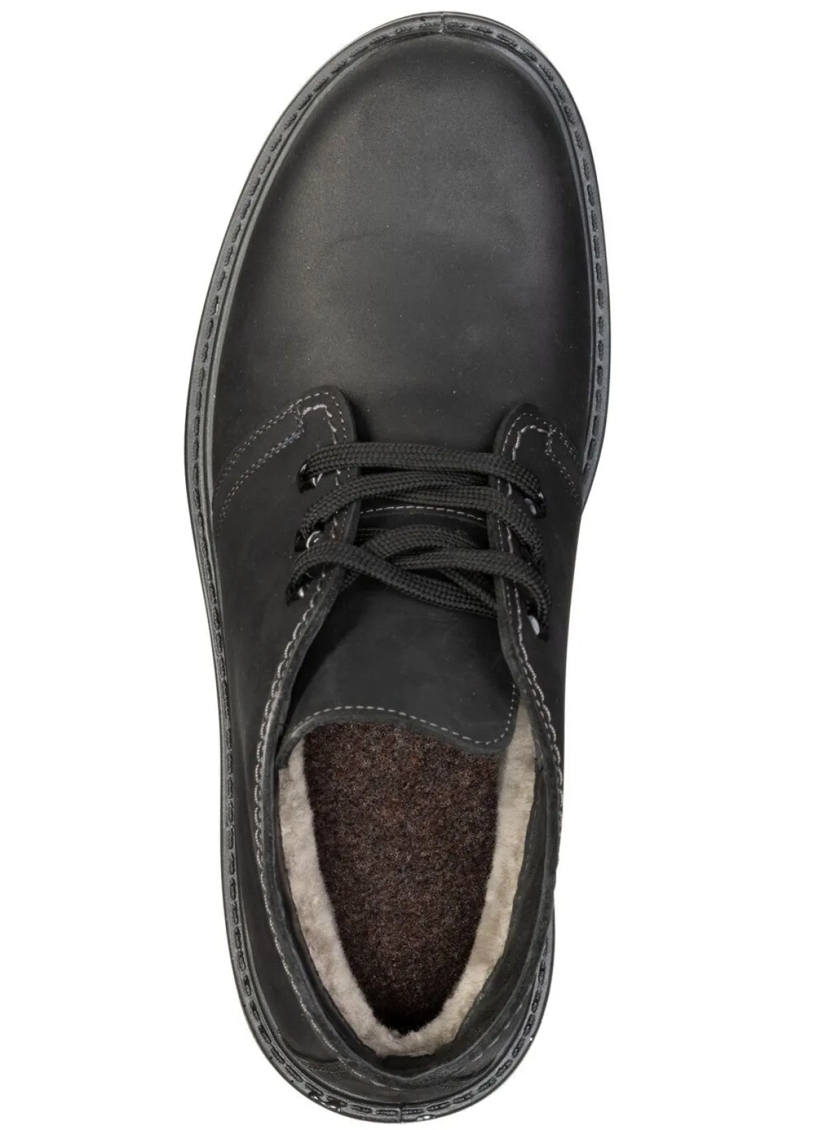 GINO GALANTE, gefütterte Herren-Boots, Winterschuhe, Weite H, mit Lammfell