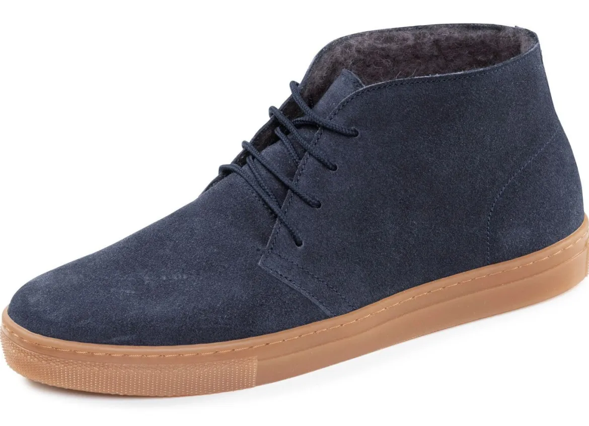 GINO GALANTE, gefütterte Herren-Boots, Winterschuhe, mit Wolle