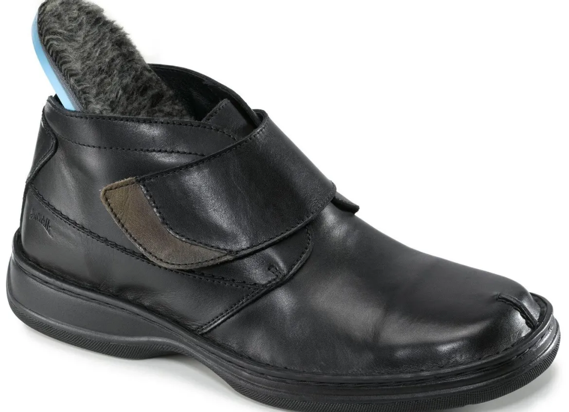 GINO GALANTE, gefütterte Herren-Boots, Winterschuhe, Weite K, mit herausnehmbarem Fußbett