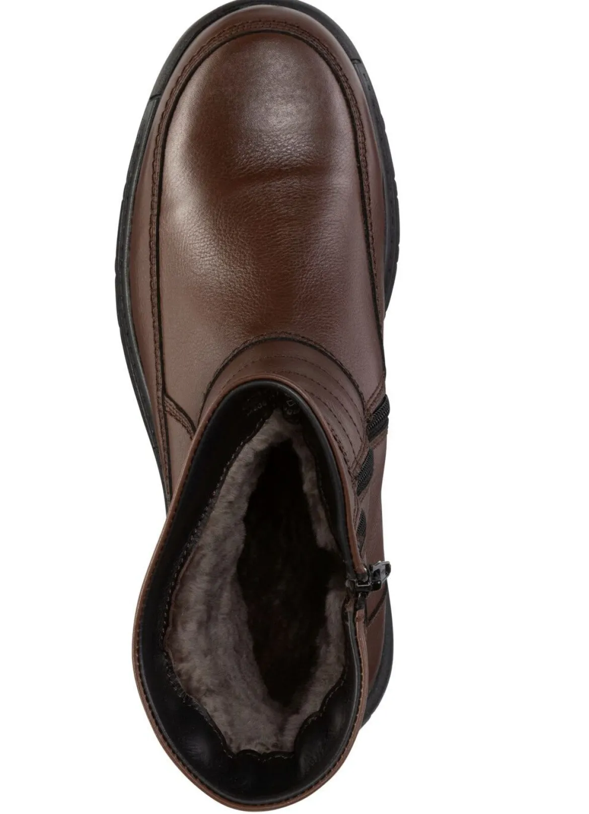 GINO GALANTE, gefütterte Herren-Stiefel, Winterschuhe, mit Lammfell