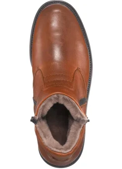 GINO GALANTE, gefütterte Herren-Stiefel, Winterschuhe, mit Lammfell