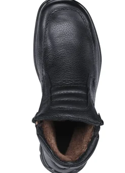 GINO GALANTE, gefütterte Herren-Boots, Winterschuhe, mit Lammfell