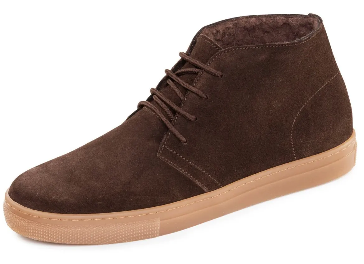 GINO GALANTE, gefütterte Herren-Boots, Winterschuhe, mit Wolle